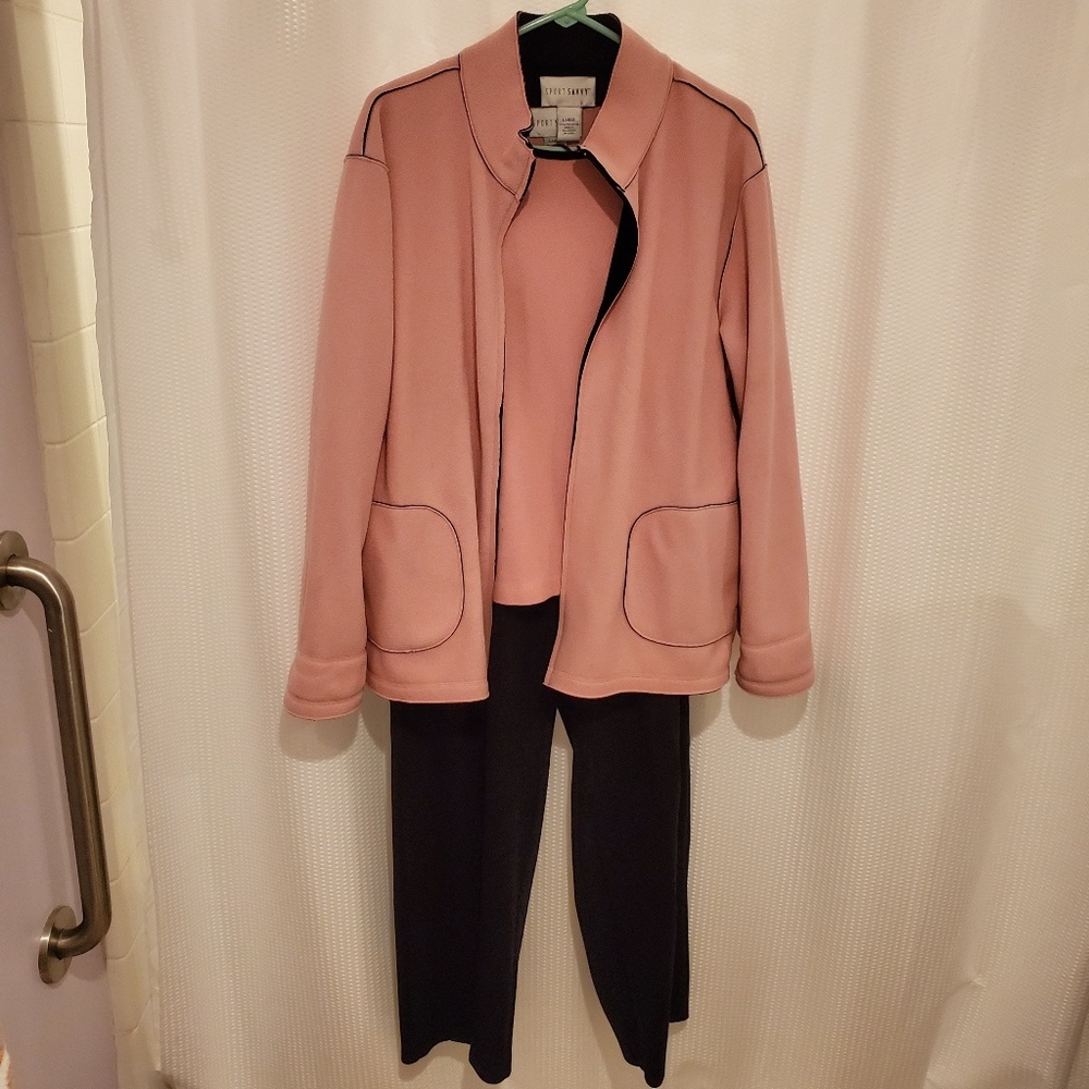 Sport Savy velour track suit